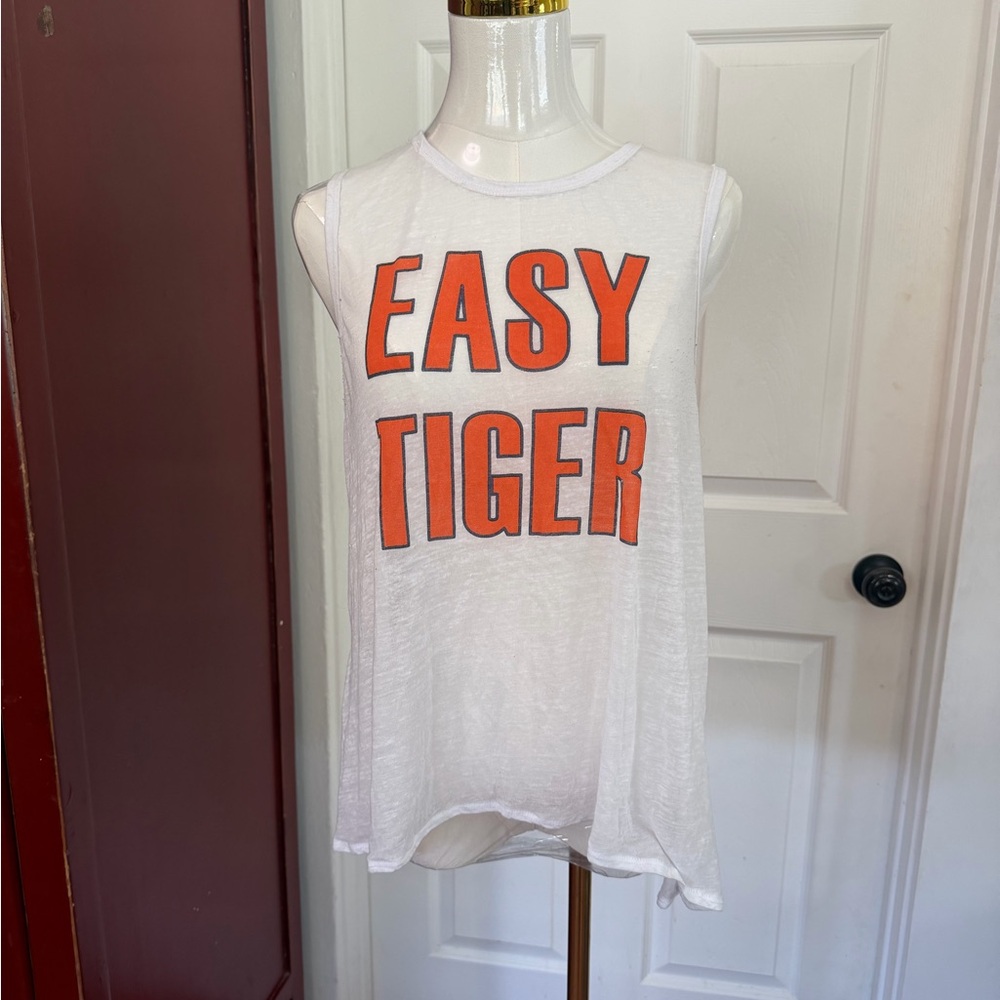 Chaser Gray Graphic Top